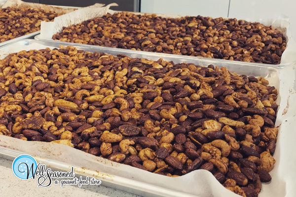 Well Seasoned Sweet Spiced Roasted Nuts