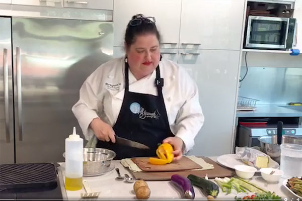 Chef Helena’s Roasted Vegetable Tart: Kids Cook - Well Seasoned