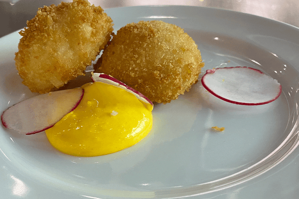 Cook Along with Chef Deniz: Halibut &amp; New Potato Croquettes with Saffr - Well Seasoned