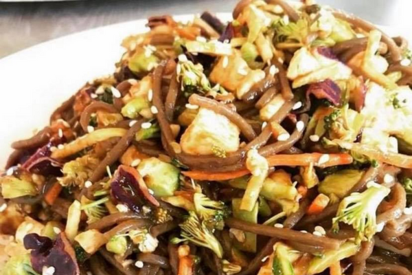 Soba Noodle Salad feat Umami Bomb - Well Seasoned