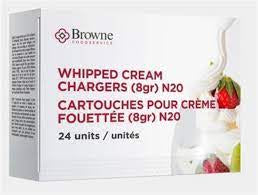 Browne Whipped Cream Chargers