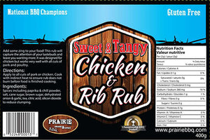 Prairie Smoke & Spice Sweet & Tangy Chicken & Rib Rub | Salts and Seasonings | Well Seasoned a gourmet food store