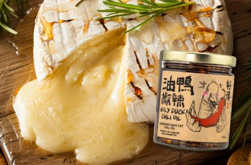 Baked Brie Bonanza - with Holy Duck Chili Oil