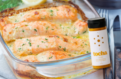 Bang Bang Salmon (with Tocha Sauce)