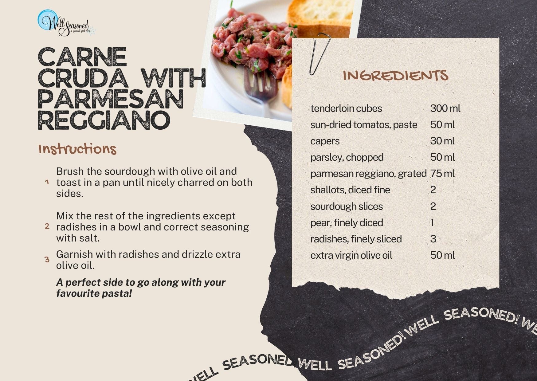 Cook Along with Chef Deniz: Carne Cruda
