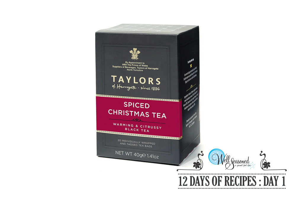 Day 1: 12 Days of Recipes Contest - Christmas Tea & Truffles