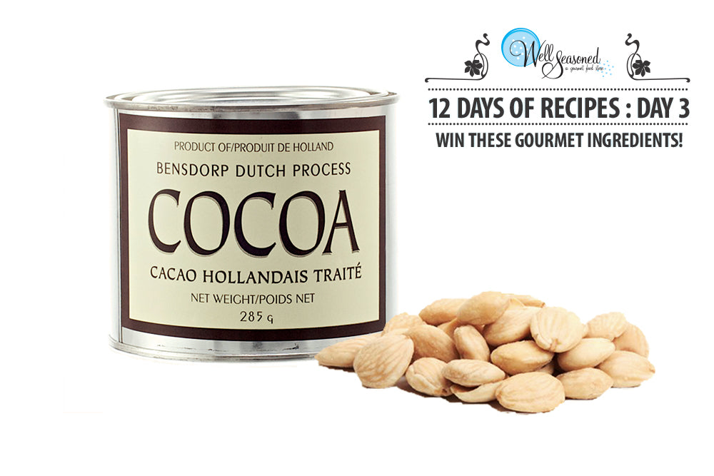Day 3: 12 Days of Recipes Contest - Dutch Process Cocoa & Marcona Almond