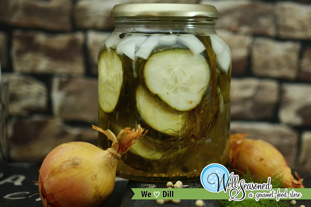 Crunchy Quick Pickles ft. August's Spice of the Month