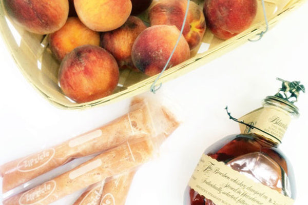 Peach Bourbon Zipzicles