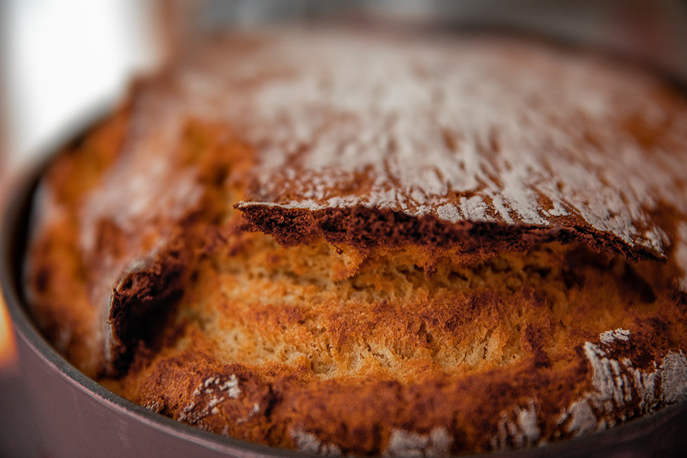 Upside-down Caramelized Onion Pan Bread