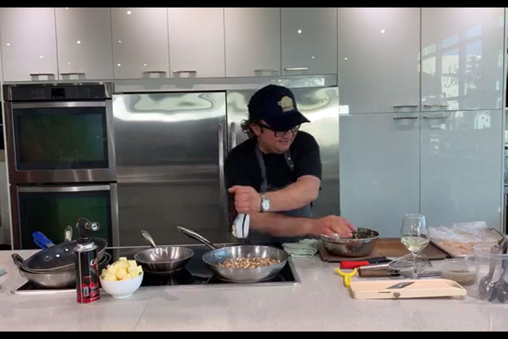 Cook Along with Chef Deniz: Great Bear Scallops - Marinated Scallops W/Daikon, Chiles, Nuoc Cham