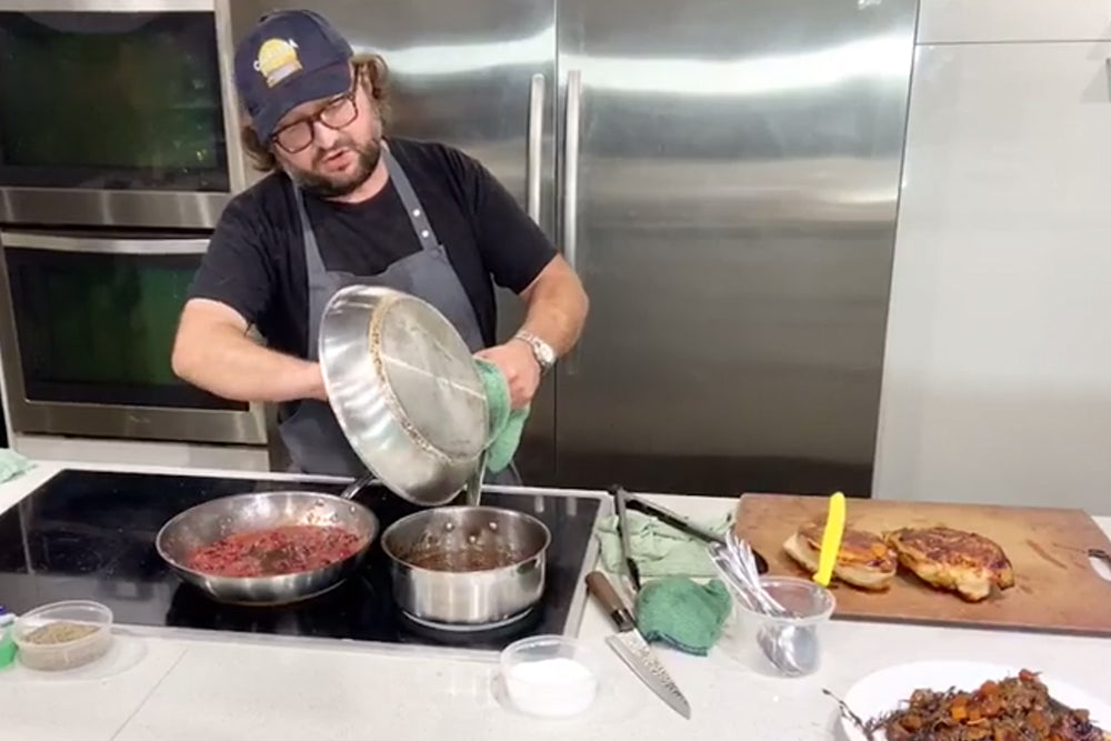 Cook Along with Chef Deniz: Port Chunky Cranberry Sauce