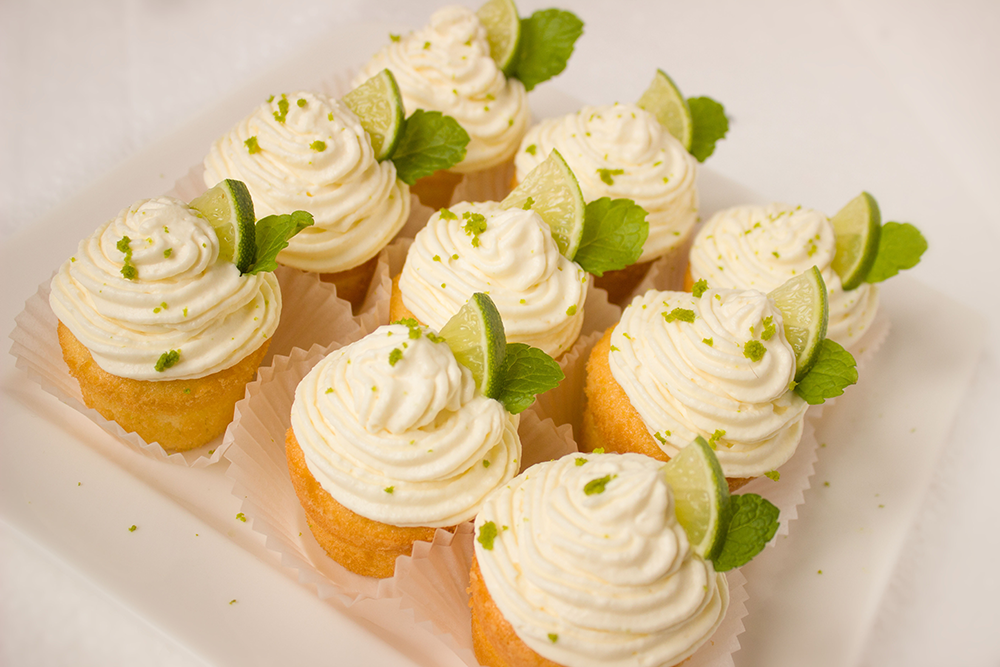 Lemon Elderflower Cupcakes
