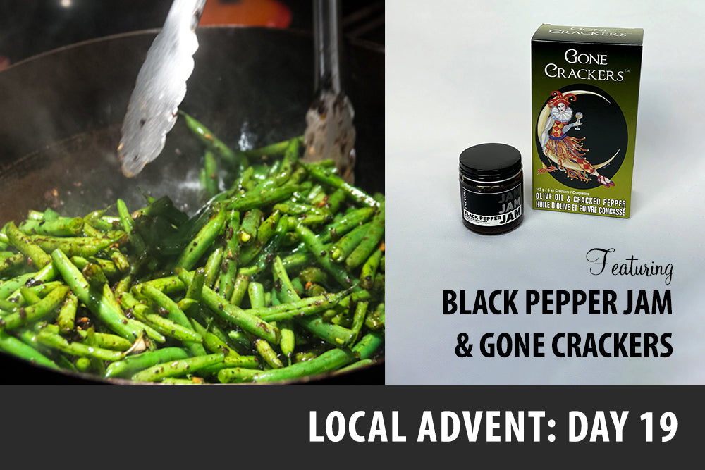 Green Bean Stir Fry with Black Pepper Jam