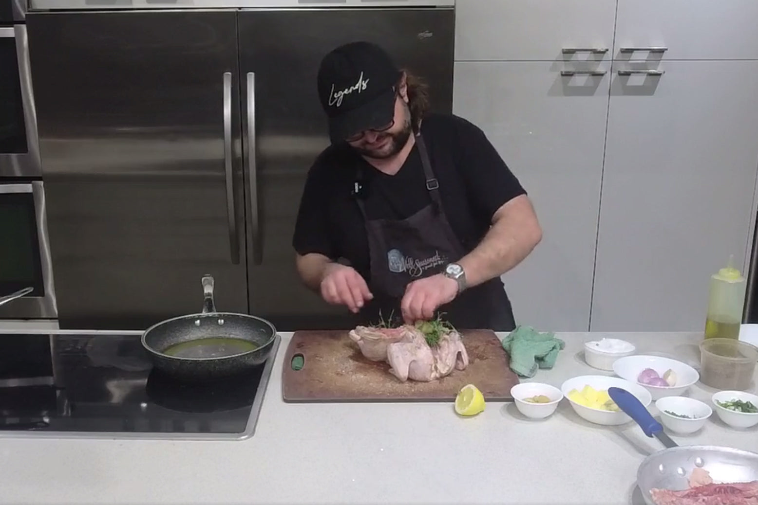 Cook Along with Chef Deniz: Perfect Roasted Chicken With Fresh Herbs