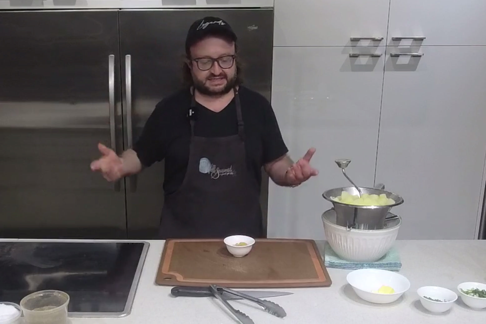 Cook Along with Chef Deniz: Mashed Potatoes With Roasted Garlic