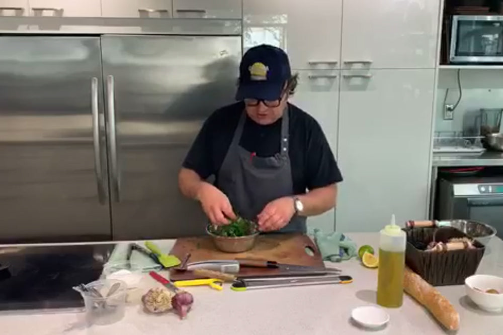Cook Along with Chef Deniz: Cucumber Gazpahco With Mint And Sherry