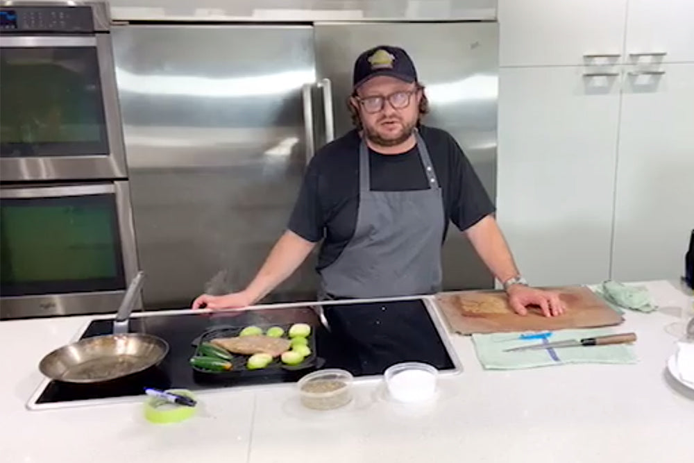 Cook Along with Chef Deniz: Smoked Chili Marinated Hanger Steak Taco