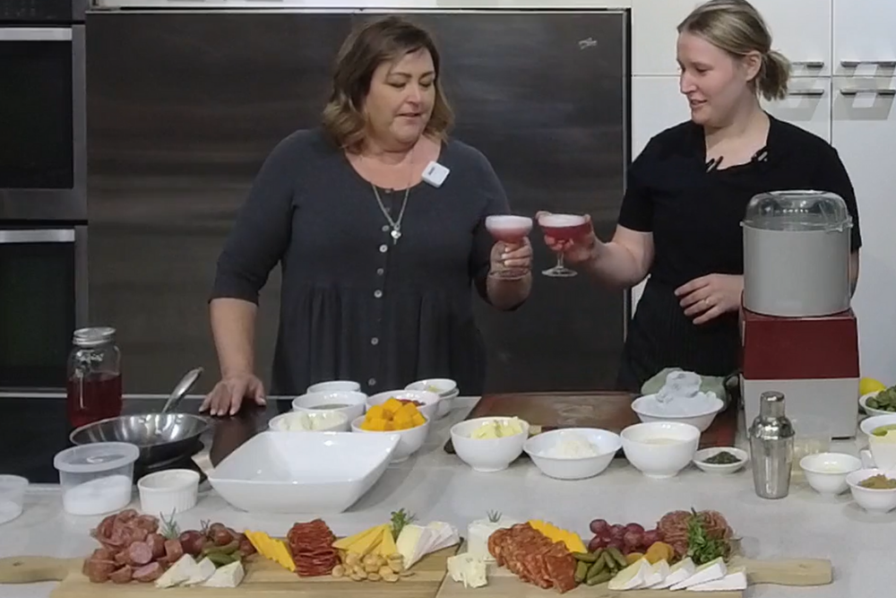 Cook Along with Chef Tessa: Cranberry Ginger Gin Fizz