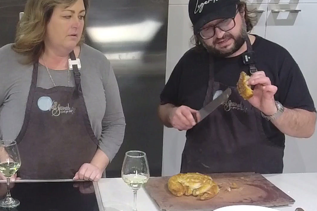 Cook Along with Chef Deniz: Crispy Kale Pie With Goat’s Cheese, Leeks And Dill