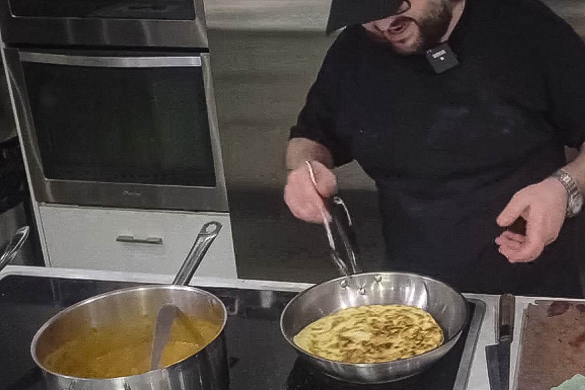 Cook Along with Chef Deniz: Garlic Naan