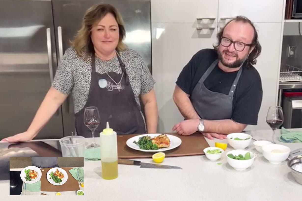 Cook Along with Chef Deniz: Johnston's Pork Chop Parmesan