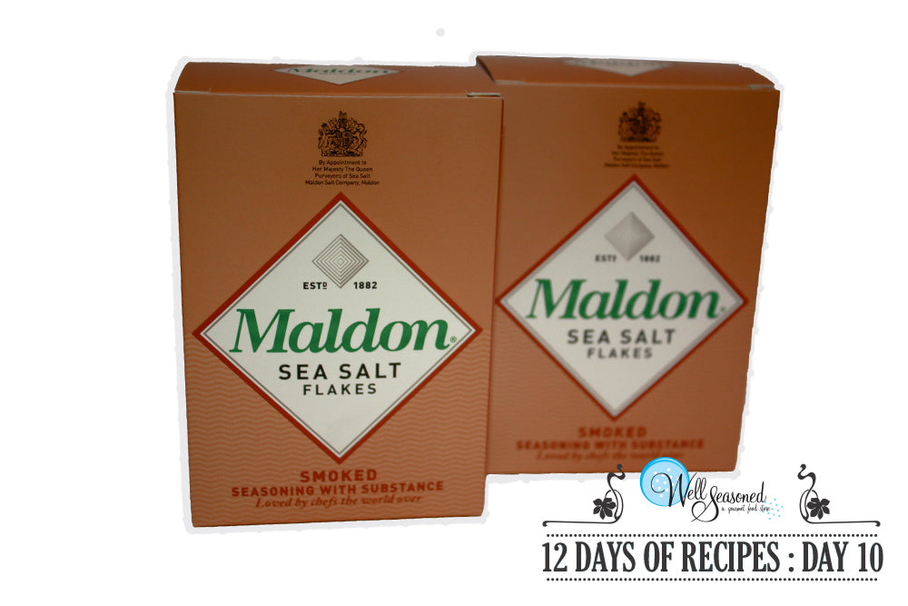 Day 10: 12 Days of Recipes 2017 - Gluten-Free Chocolate Chip Cookies & Maldon Sea Salts!