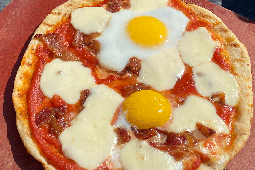 Angie on Global: Breakfast Pizza