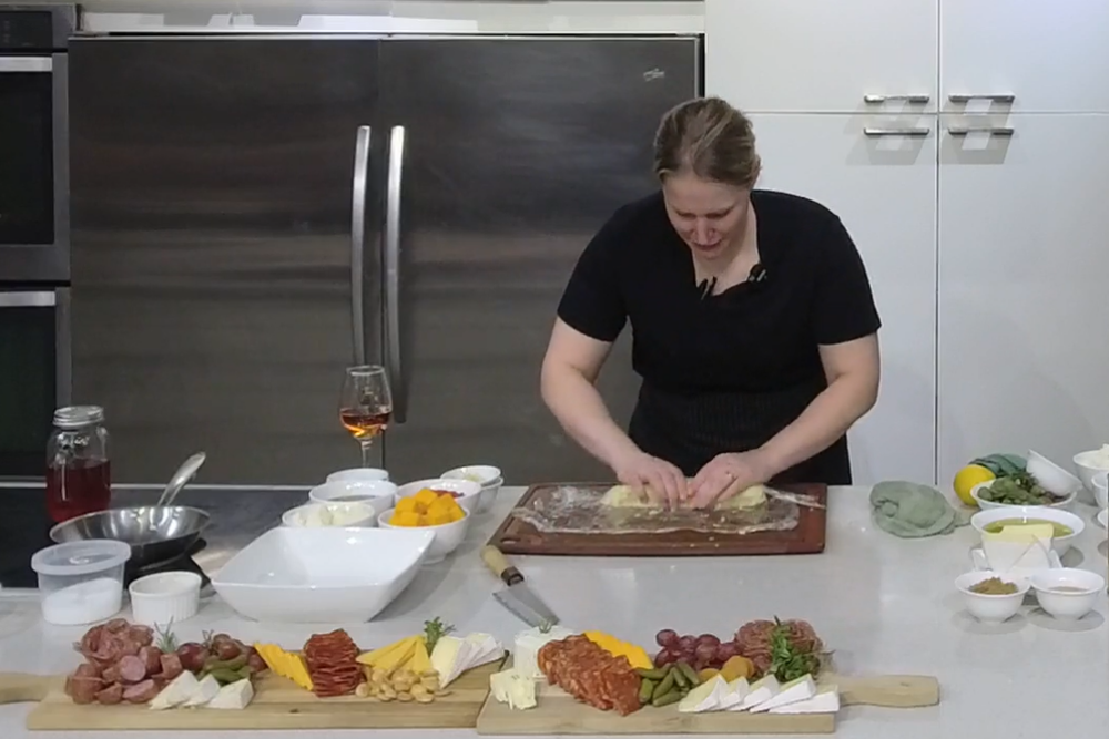Cook Along with Chef Tessa: Rosemary Parmesan Shortbread