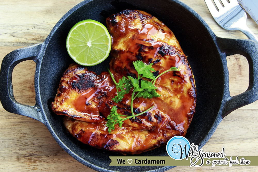 Honey Cardamom Chicken ft. October's Spice of the Month