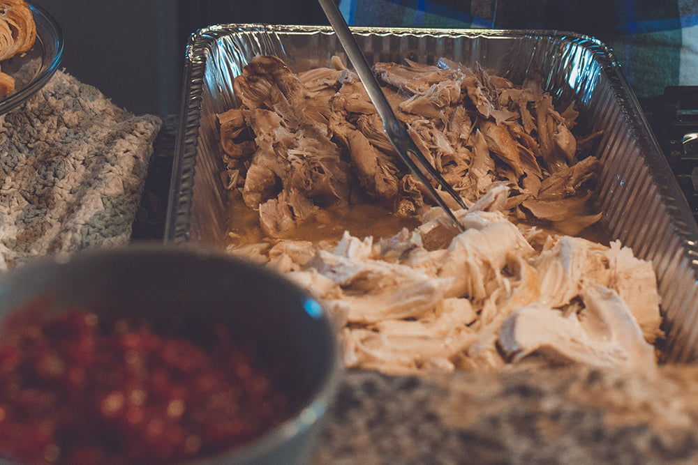 Turkey Leftover Inspiration: Turkey Potato Patties with Fresh Greens in a Cranberry Vinaigrette