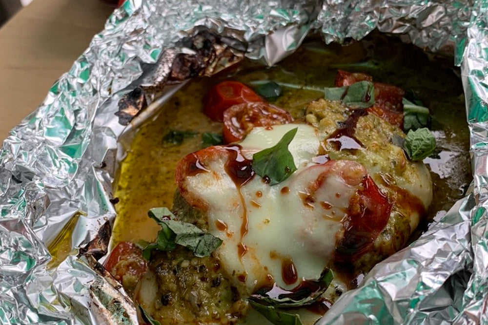 Late Summer Foil Pouch Series: Caprese Chicken