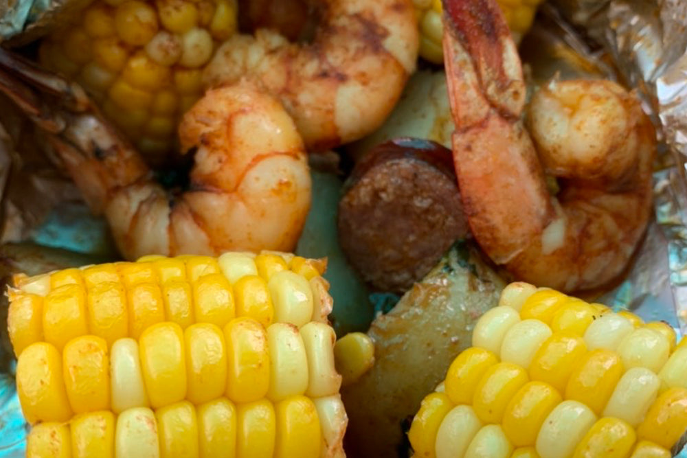 Late Summer Foil Pouch Series: Shrimp “Boil”