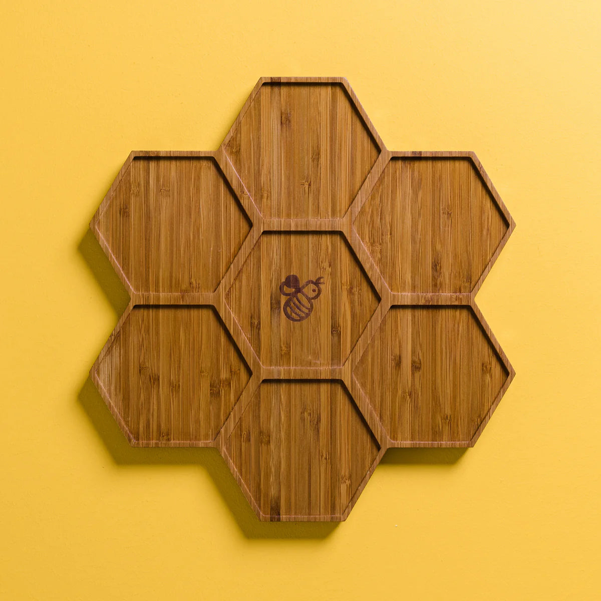 Plated Bee Charcuterie Set & Serving Boards