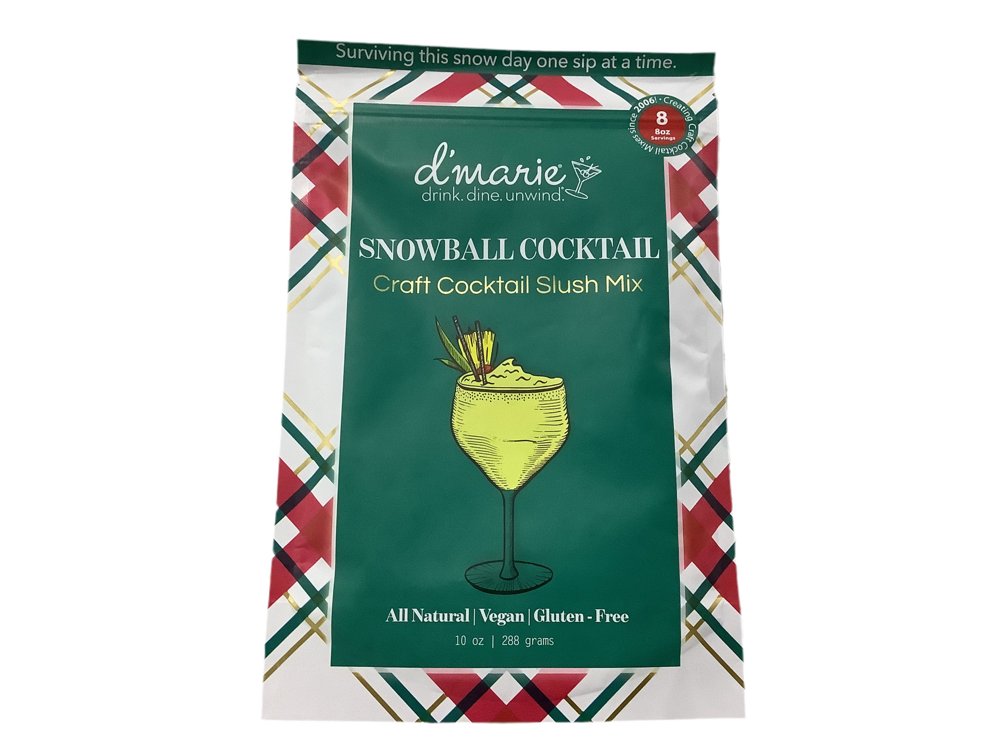 D'Marie Slushy Cocktail Freezer Bags