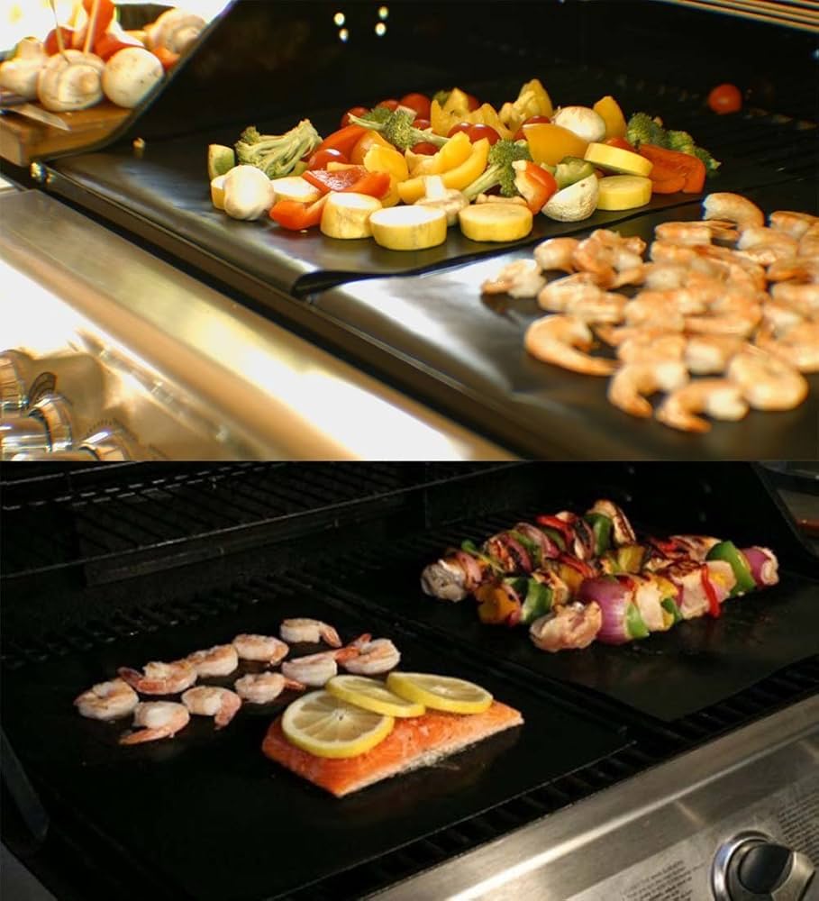 NoStick BBQ Grill Sheet