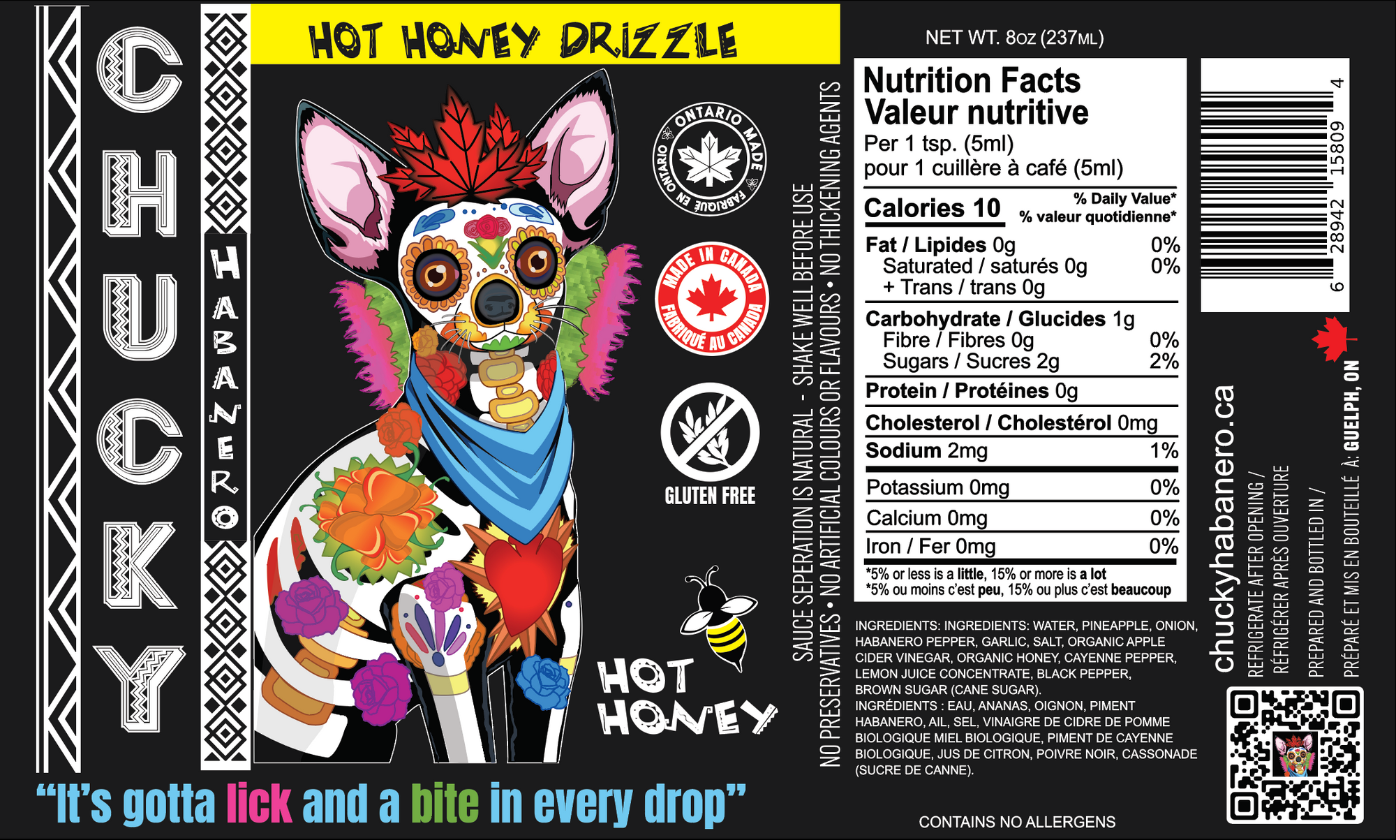 CHUCKY Hot Honey Drizzle