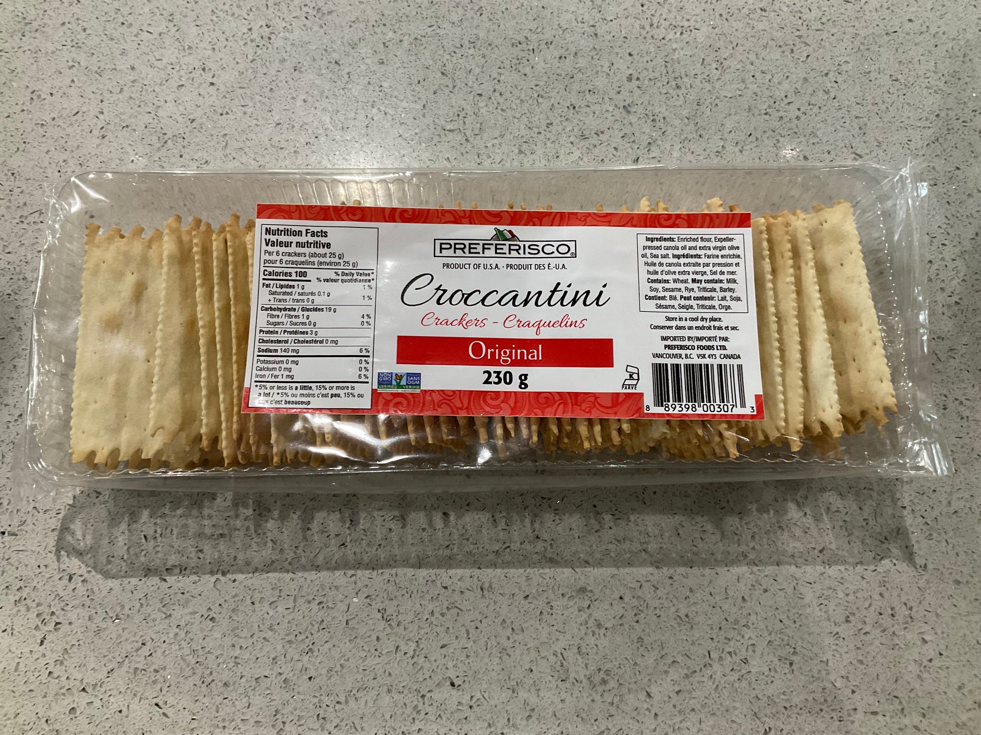 PREFERISCO Croccantini Crackers