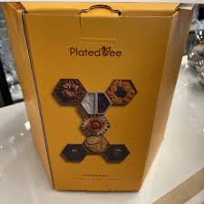 Plated Bee Charcuterie Set & Serving Boards