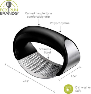 Fox Run Stainless Steel Garlic Rocker