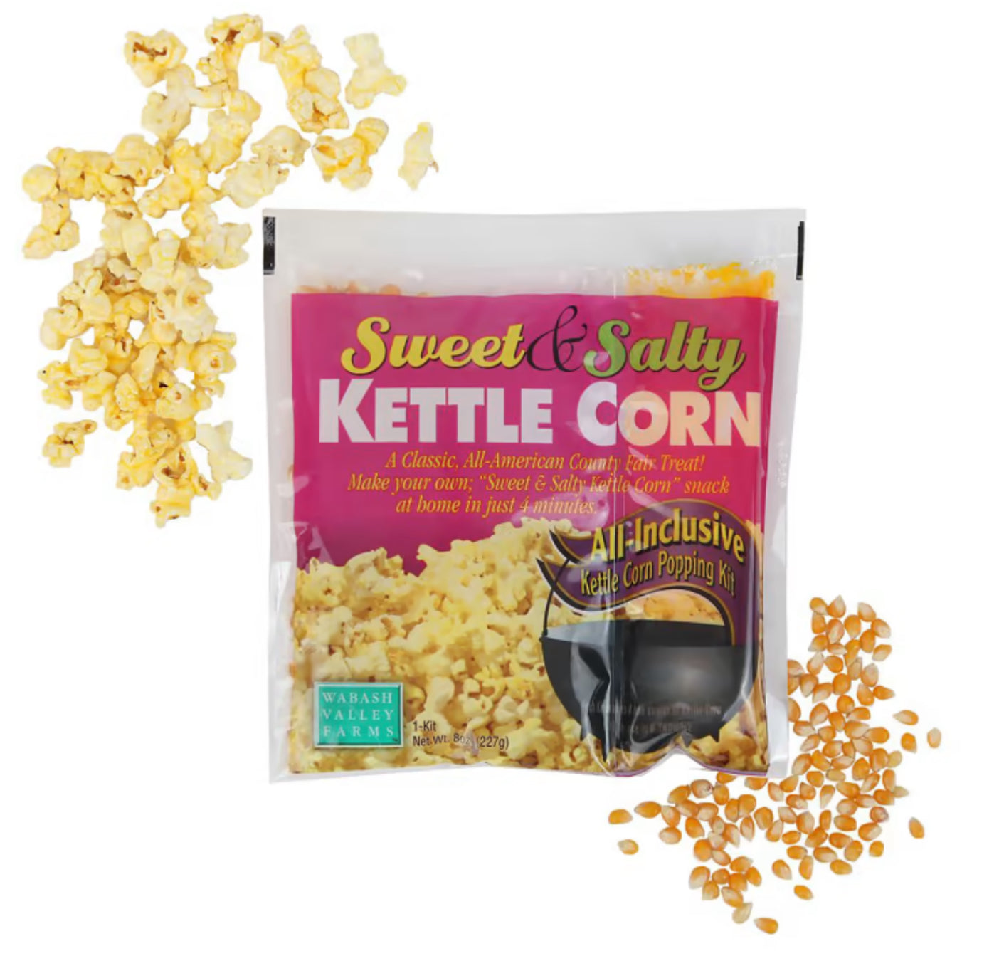 Wabash Valley Farms Popcorn - Sweet & Salty Kettle Corn Kit