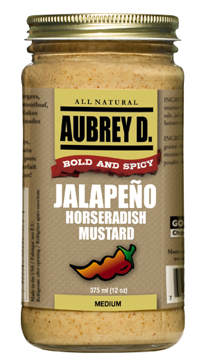 Aubrey D. Jalapeño Horseradish Mustard