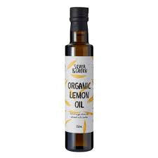 Silver & Green Organic Infused Olive Oils