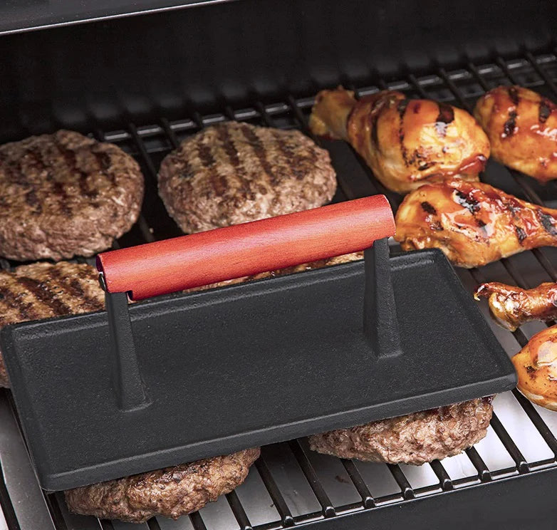 BBQ Devil Cast Iron Grill Press