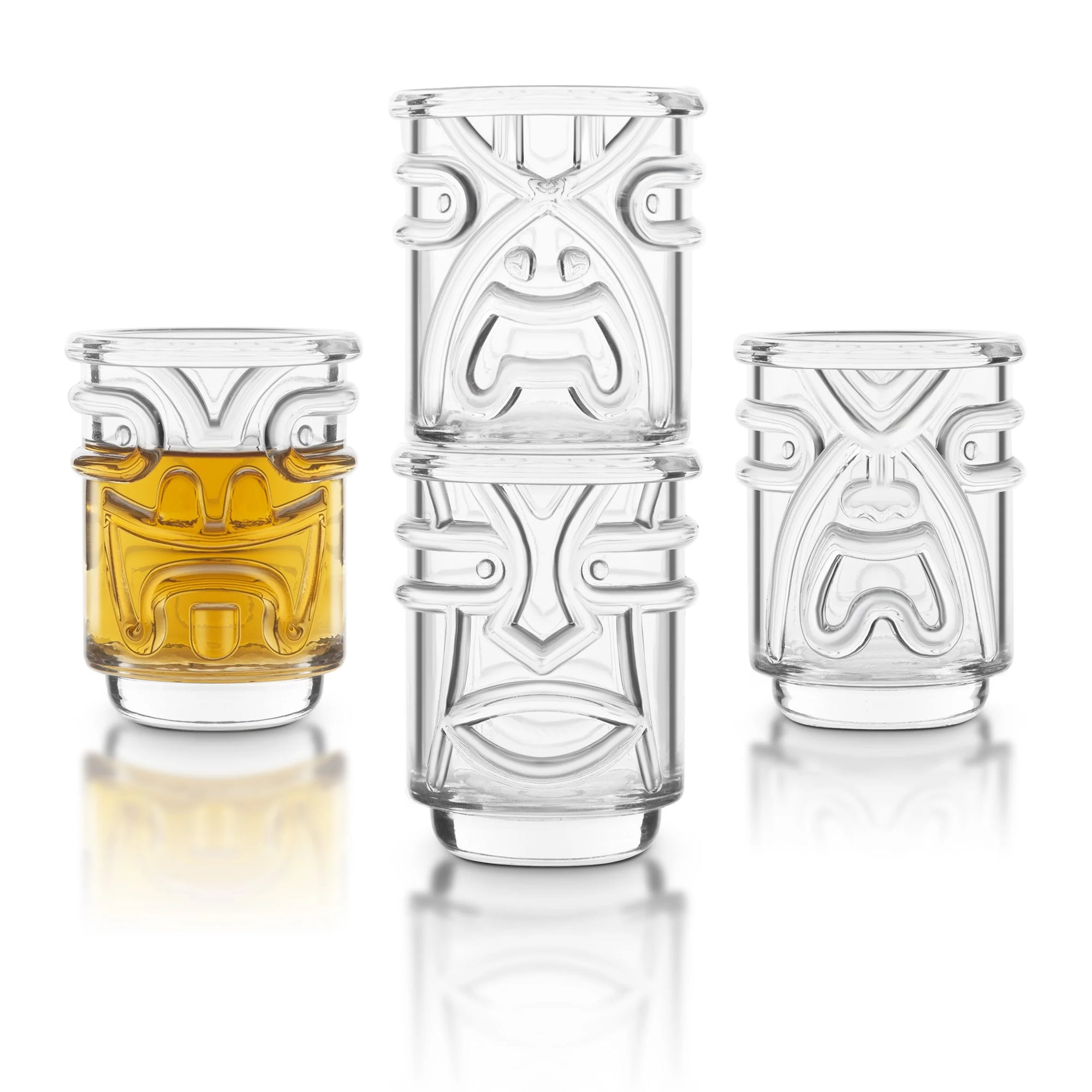 Final Touch Tiki Shot Glasses