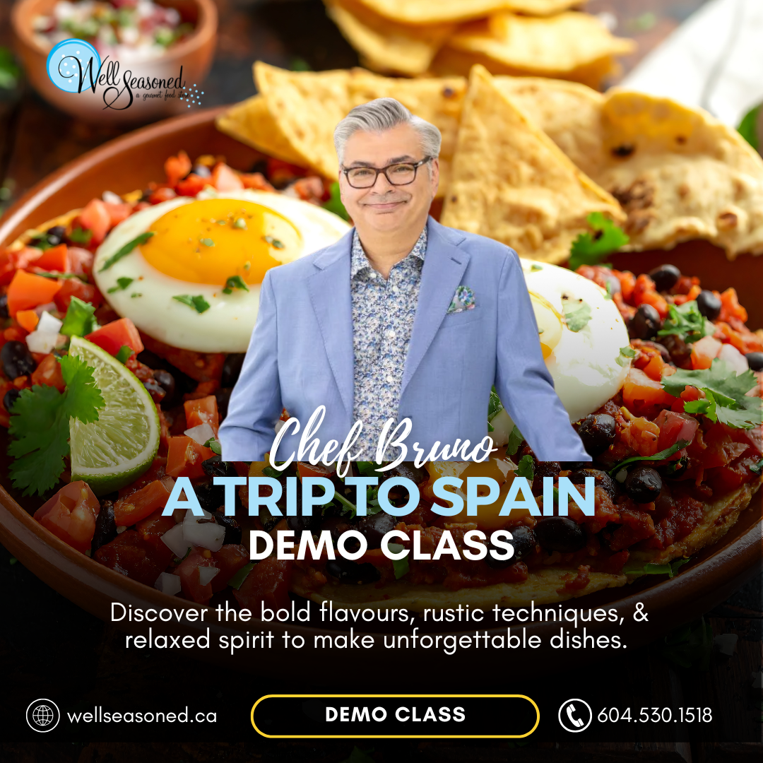 Aug 6 | A Trip to Spain w/ Chef Bruno