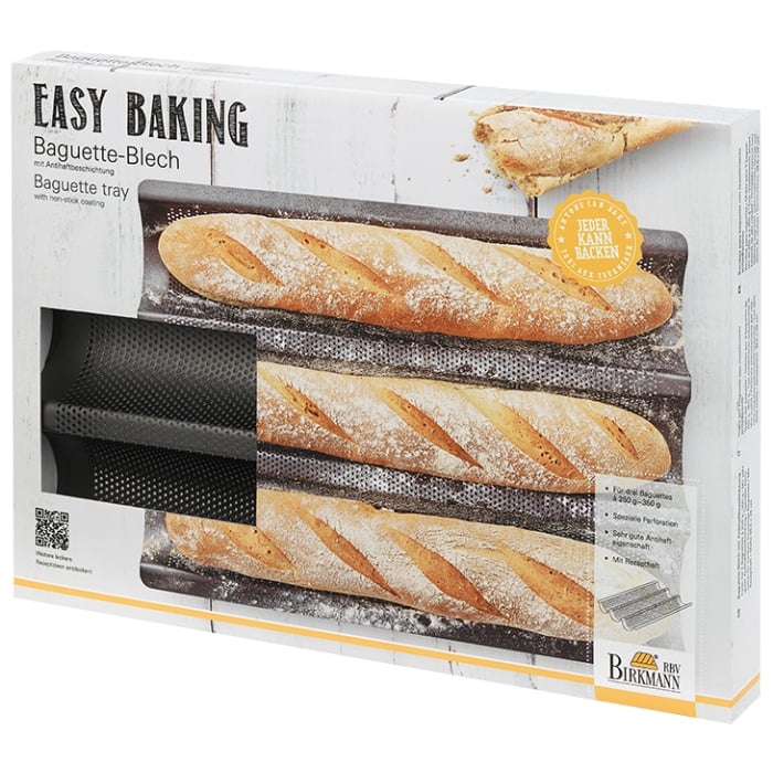 Birkmann Easy Baking Baguette Tray Perforated