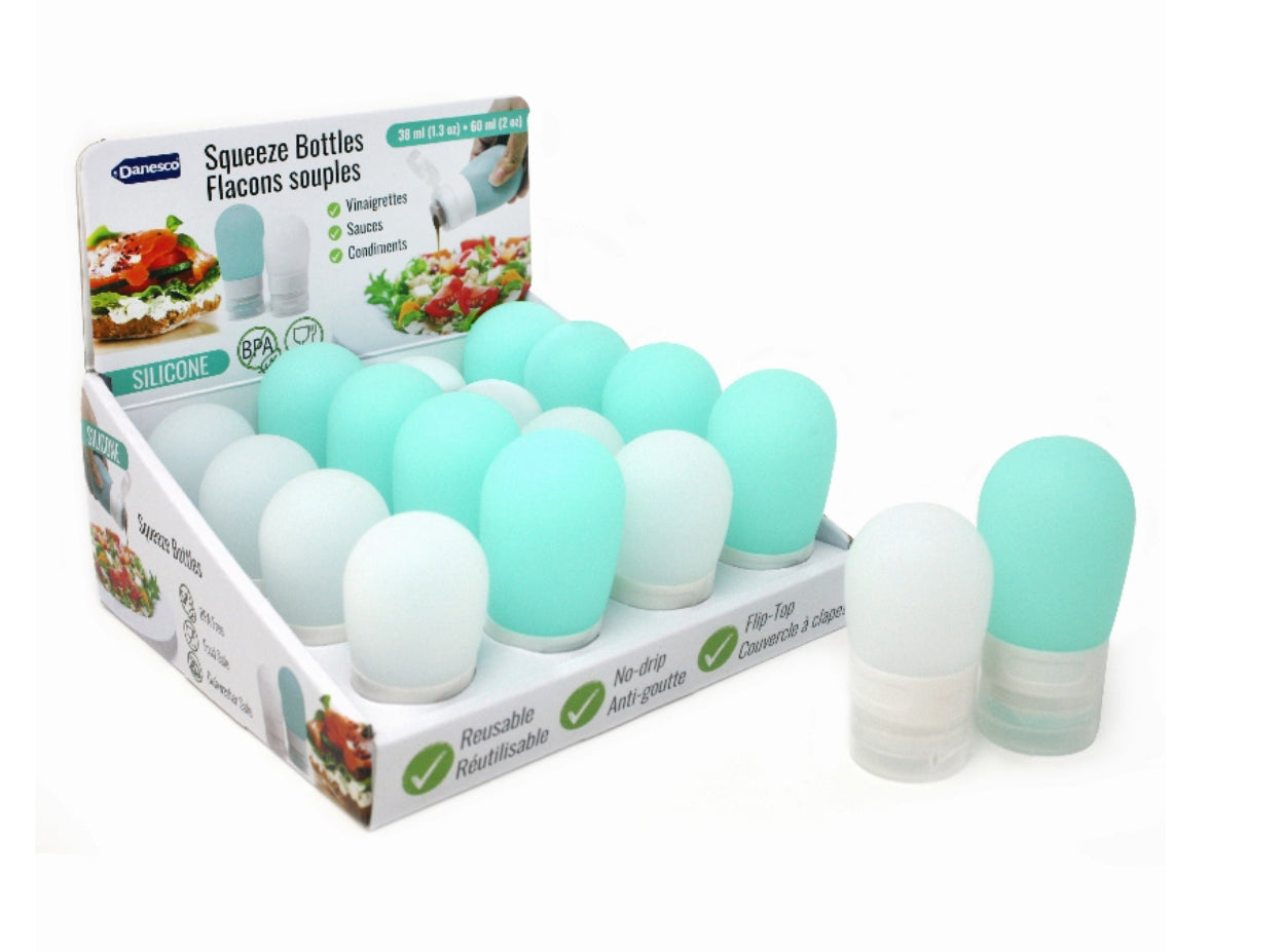 Danesco Silicone Squeeze Bottles