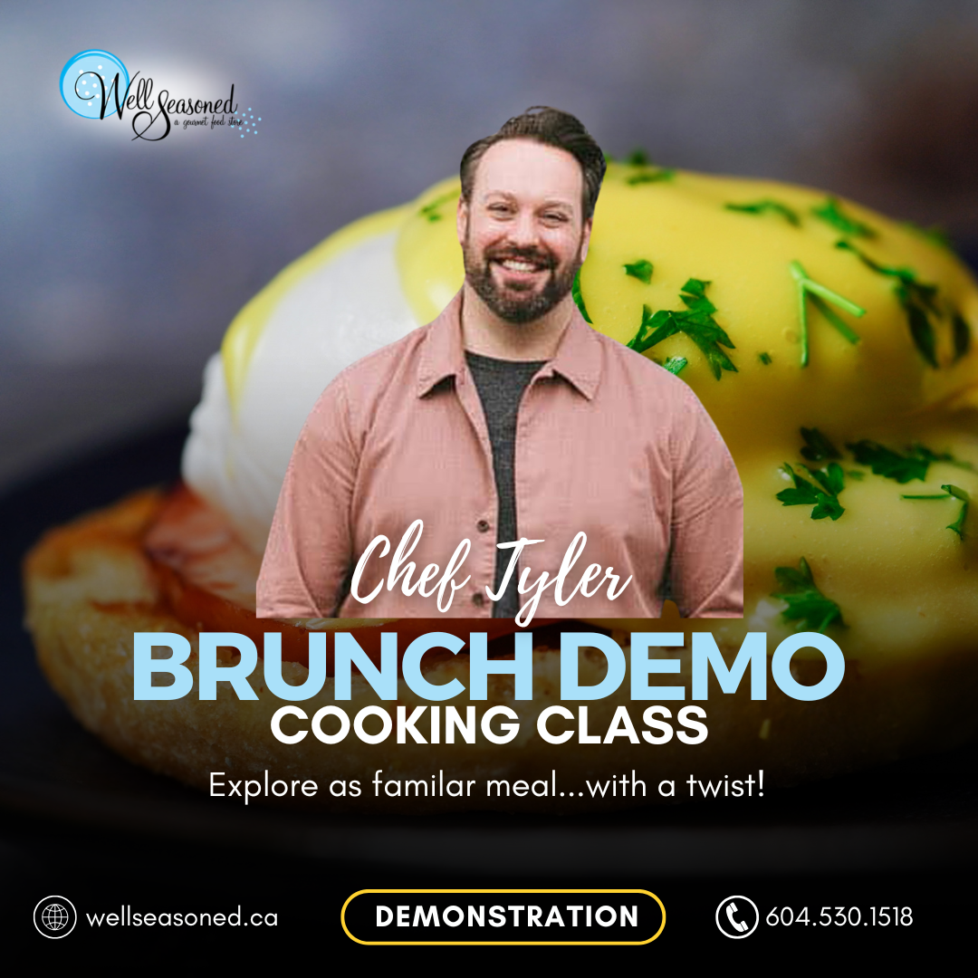May 2 | Brunch Demo w/ Chef Tyler
