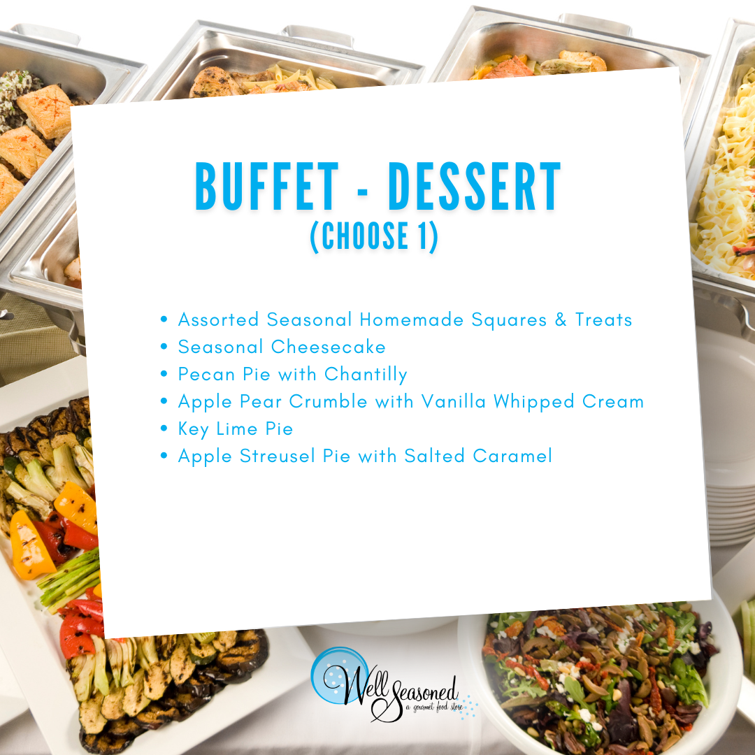 2025 Christmas Catering - Lunch and Dinner Buffets